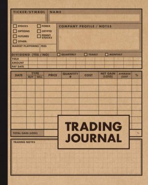 Trading Journal: Stock trading log ...