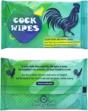 Cock Wipes Novelty Gift For Him Men...