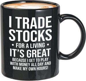 Stock Trader Coffee Mug 11oz Black ...
