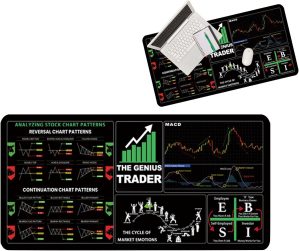 Stock Trading Desk Mat, Original Tr...