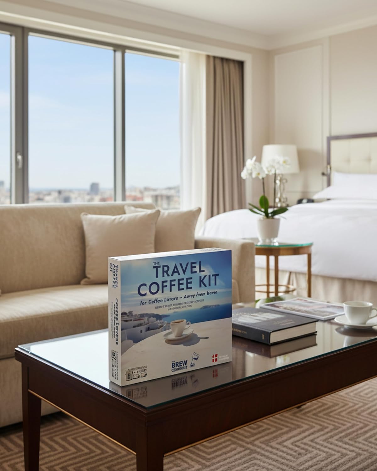 Travel Coffee for the Coffee Lover - Gift Set for Men & Women with 3 of the World’s Finest Single Estate Specialty & Organic Coffees | Brew & Enjoy Anytime, Anywhere | Hamper Style Letterbox Gift Idea - Image 2