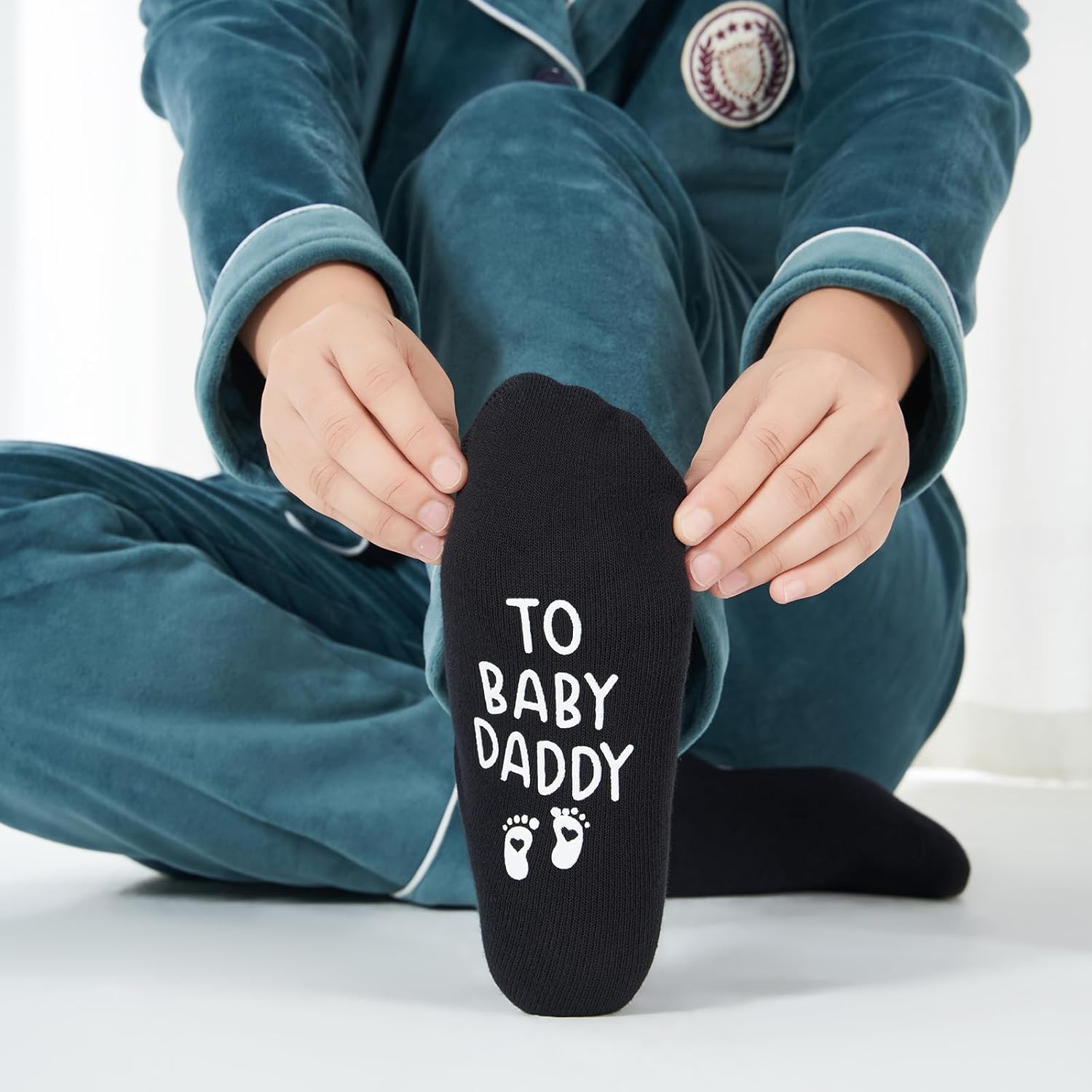From Fur Daddy To Baby Daddy Gifts, New Baby Dad Socks, Soon To Be Parents Gift, Pregnancy Announcements, Future Dads Gifts, First time Dad - Image 2