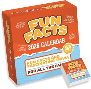 2026 Daily Fun Facts Desk Calendar ...
