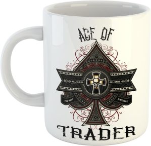 Unique Gothic Ace of Trader Mug wit...