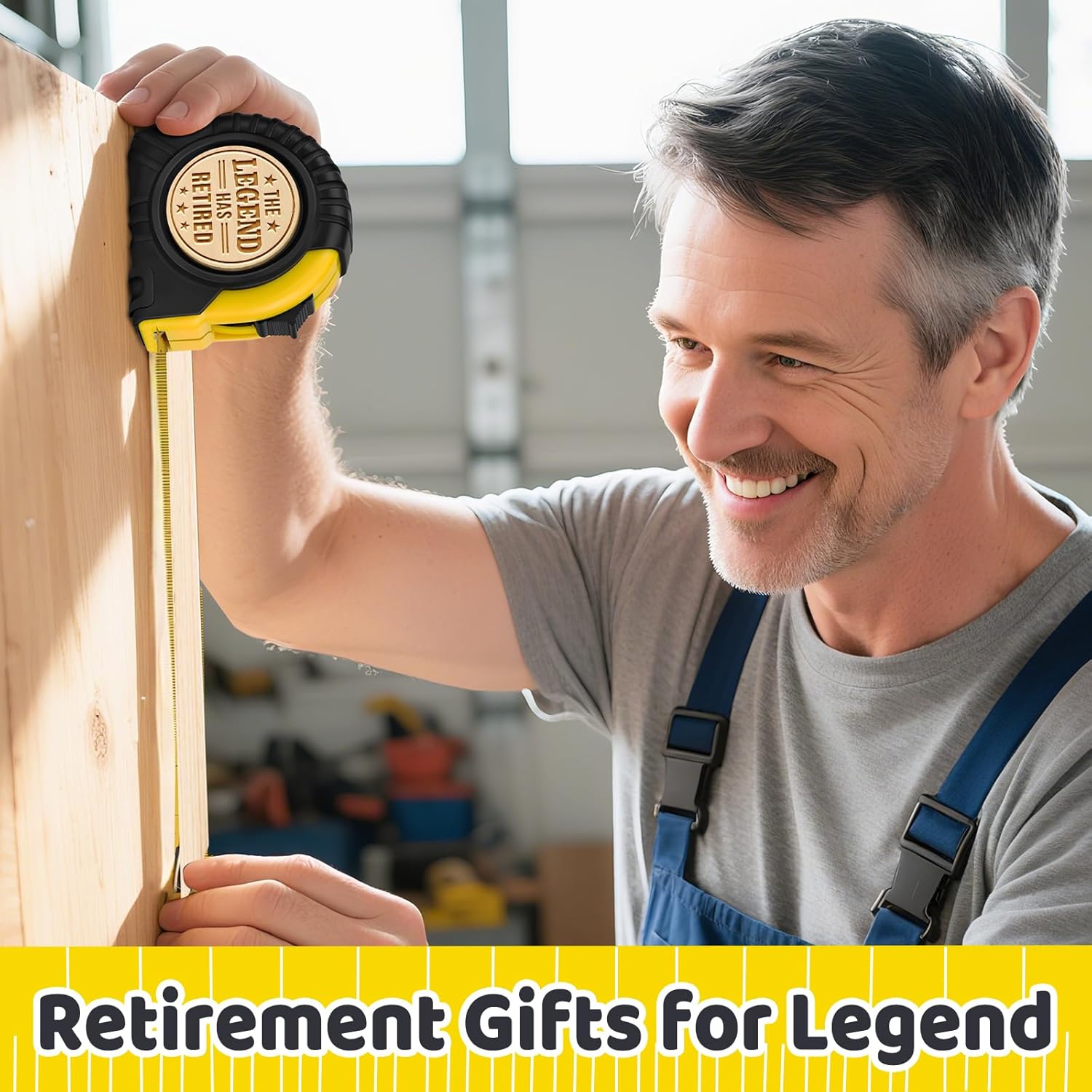 Retirement Gifts For Men, Colleague Leaving Gifts, Farewell Gifts For Coworkers, Retirement Gift Ideas For Dad, Grandpa, Husband or Friend, Tape Measure - Image 3
