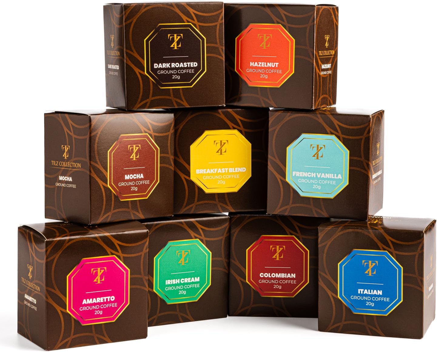 Coffee Gift Set - Coffee Gifts For Men, Women |9pk Ground Coffee For Cafetiere |Christmas Hamper Gifts For Women, Cappuccino, Latte Gifts For Her, Christmas, Birthday, Secret Santa, Stocking Filler - Image 5