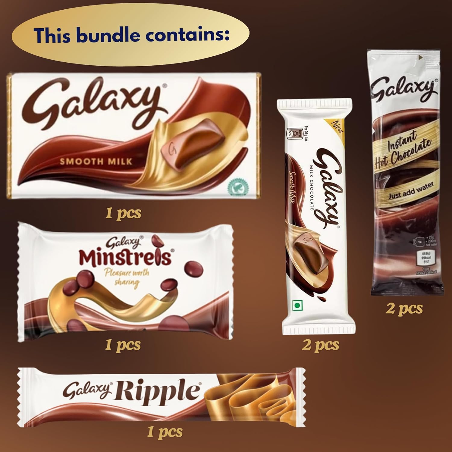 Chocolate Gift Set Selection of Milk Chocolate Gift Box | Get Well Soon Gifts For Women Mens Birthday | Last Minute Gifts Mothers day for Mom and Fathers Days for Dad - Image 2