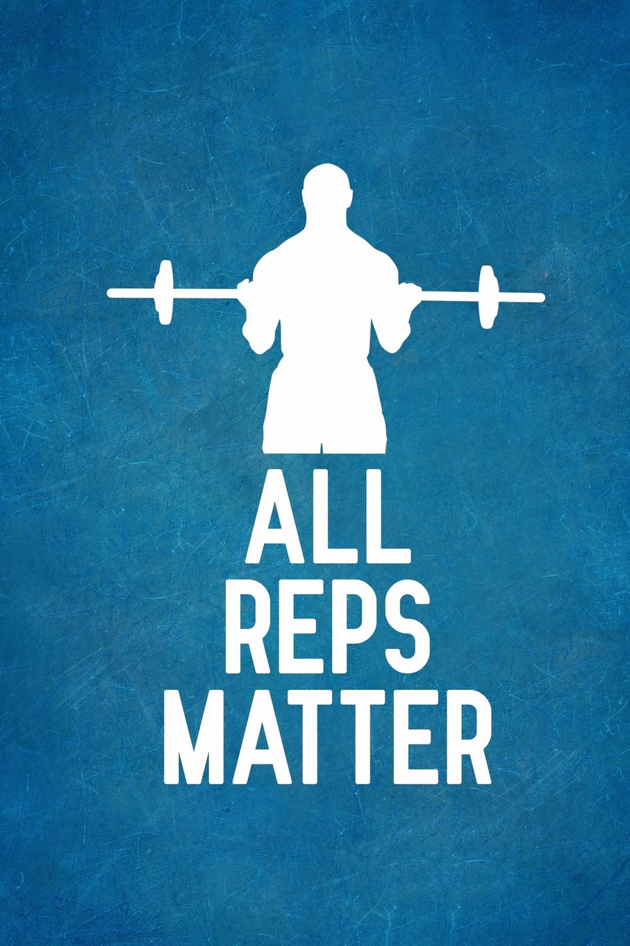 All Reps Matter: Father's Day gifts for fitness dad, Personal Daily Food and Exercise Journal, dad fitness gifts, 90 day food and fitness journal, workout log book, dad workout gifts