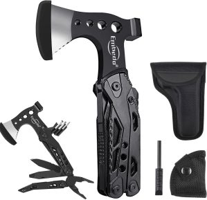 Multi-Tool Axe, Camping Multitool A...