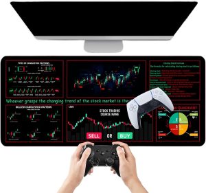 Keyboard Mat for Desk, Large Comput...