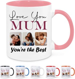 EKAM Personalised Family Mug –...