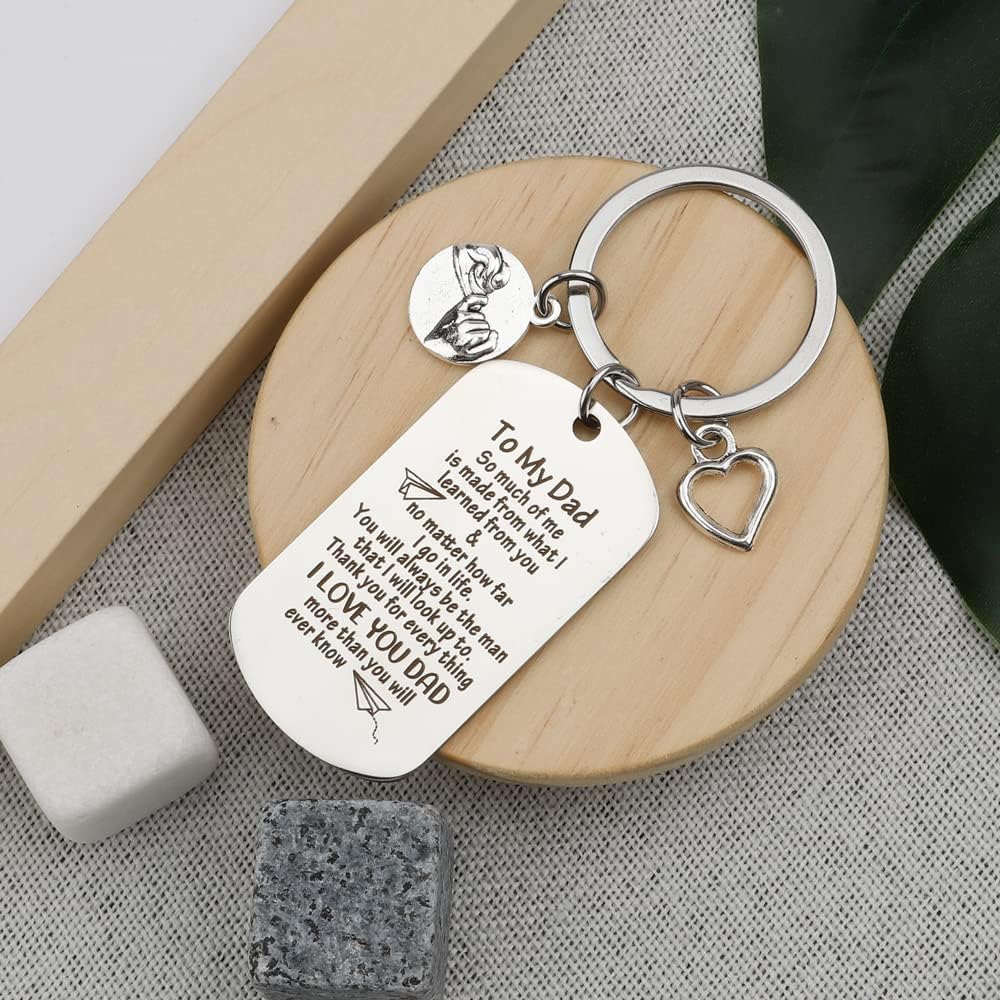 Hoosmoon Dad Gifts: Keyring, Birthday & Father's Day Presents for Dad Who Has Everything - Image 5