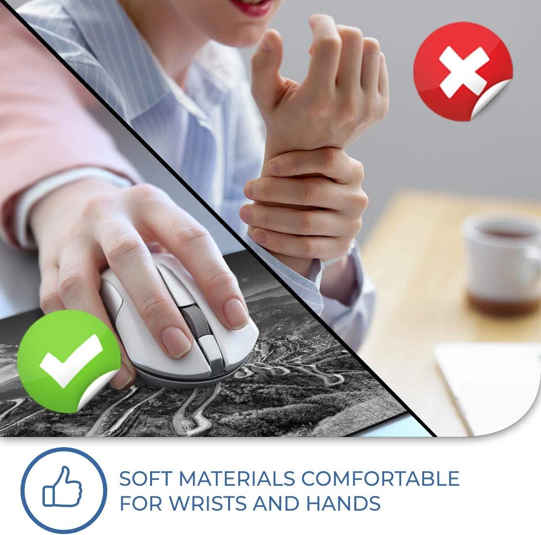 Destination Vinyl ltd Silk Trading Route China Mouse Mat Pad Computer PC Laptop Gaming Office Home Desk Accessory Gadget #39325 - Image 6