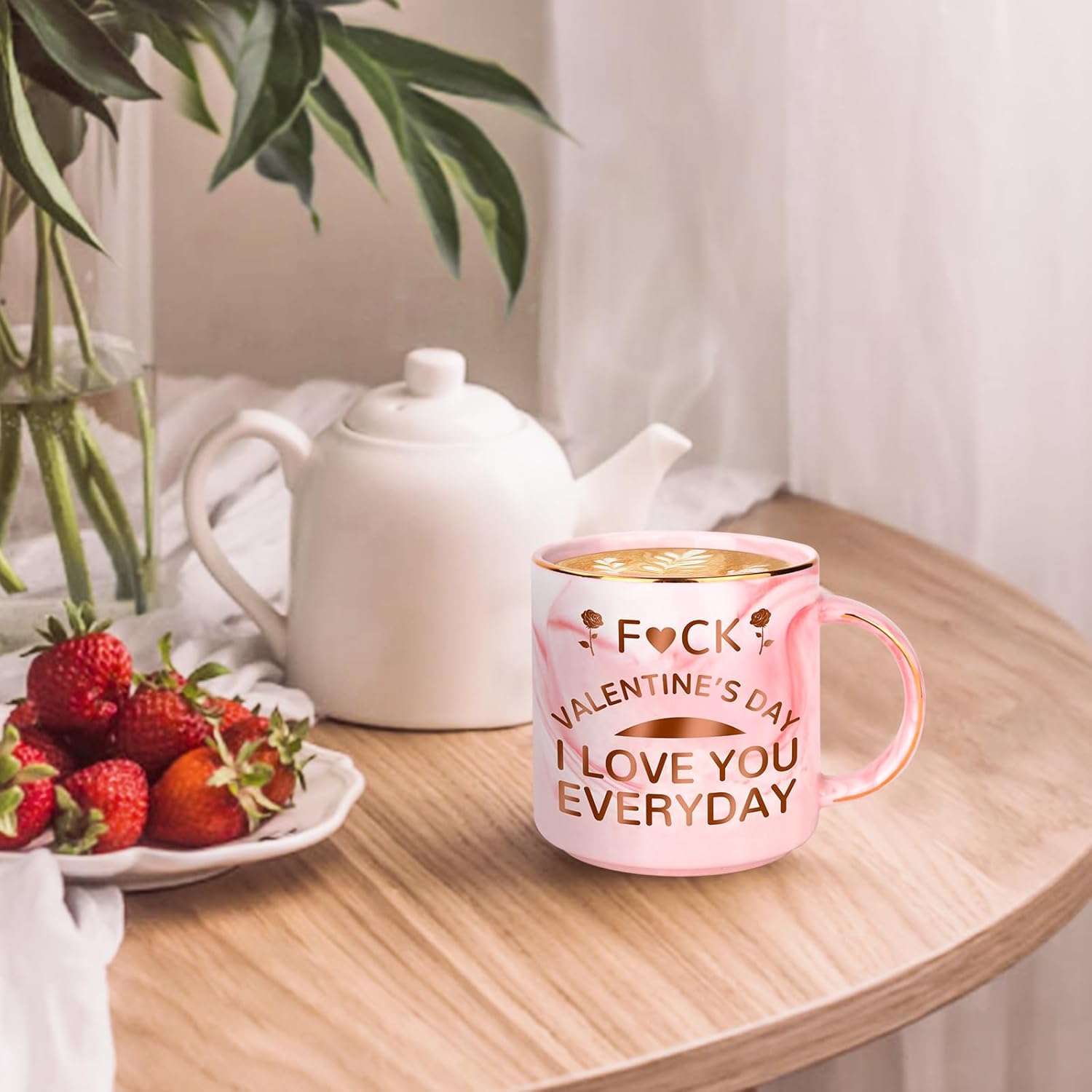 Valentines Gifts for Her Girlfriend, 330ml Funny Ceramic Mug, Valentine's Day Gifts for Women Her, Valentines Presents for Her Fiancee Wife on Anniversary Birthday - Image 8