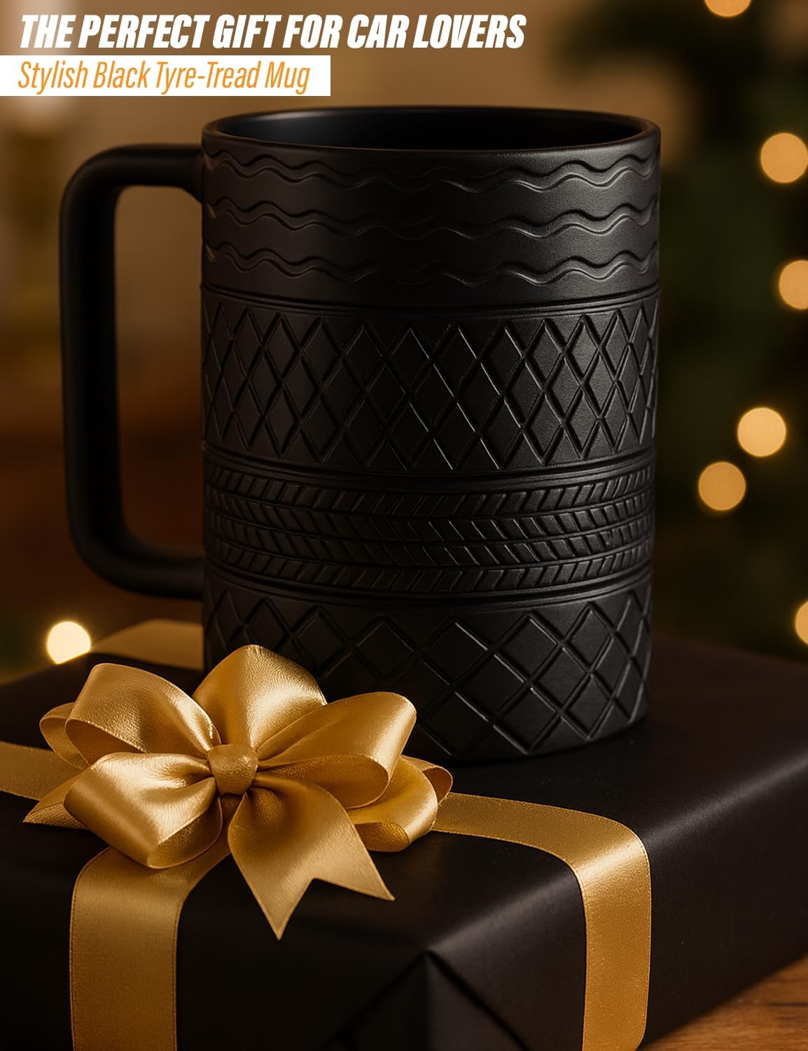 Xtremeauto Tyre Mug - Ceramic Car Cup for Coffee Tea Drinks - Novelty Mugs for Men Mechanic Motorsport Enthusiast Funny Car Lover Gift - Image 2