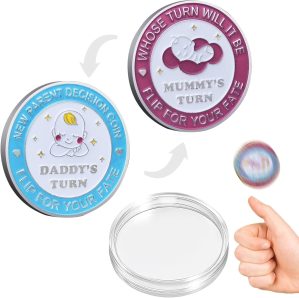 Decision Coin Dad Mum, New Parents ...