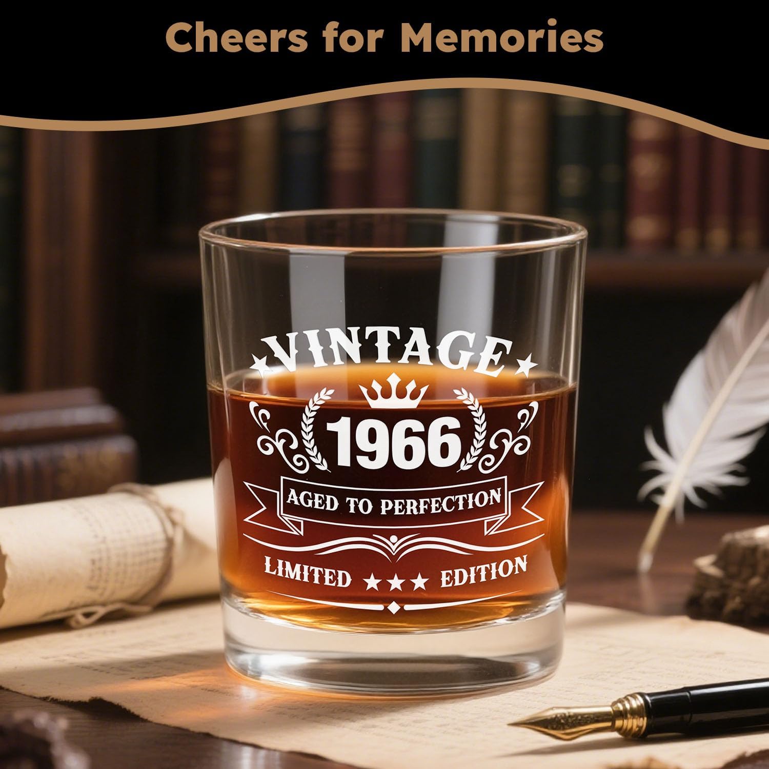 60th Birthday Gifts for Men - Unique Vintage 1966 Men’s Birthday Presents for Him, 60 Year Old Personalized Gifts Ideas for Dad Husband Brother - Image 4