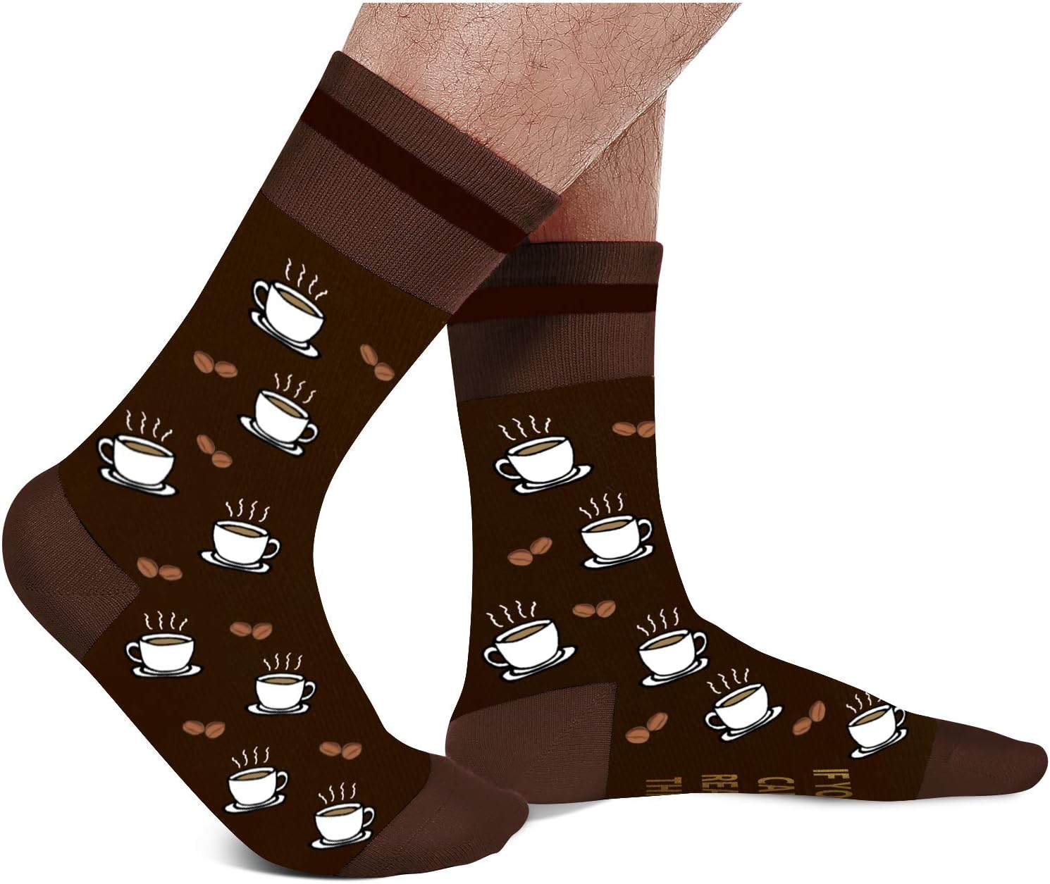 AGRIMONY If You Can Read This Bring Me Something - Funny Novelty Socks for Men Women Teenage - Gifts for Christmas Birthday Easter Valentines Fathers Day - Image 4