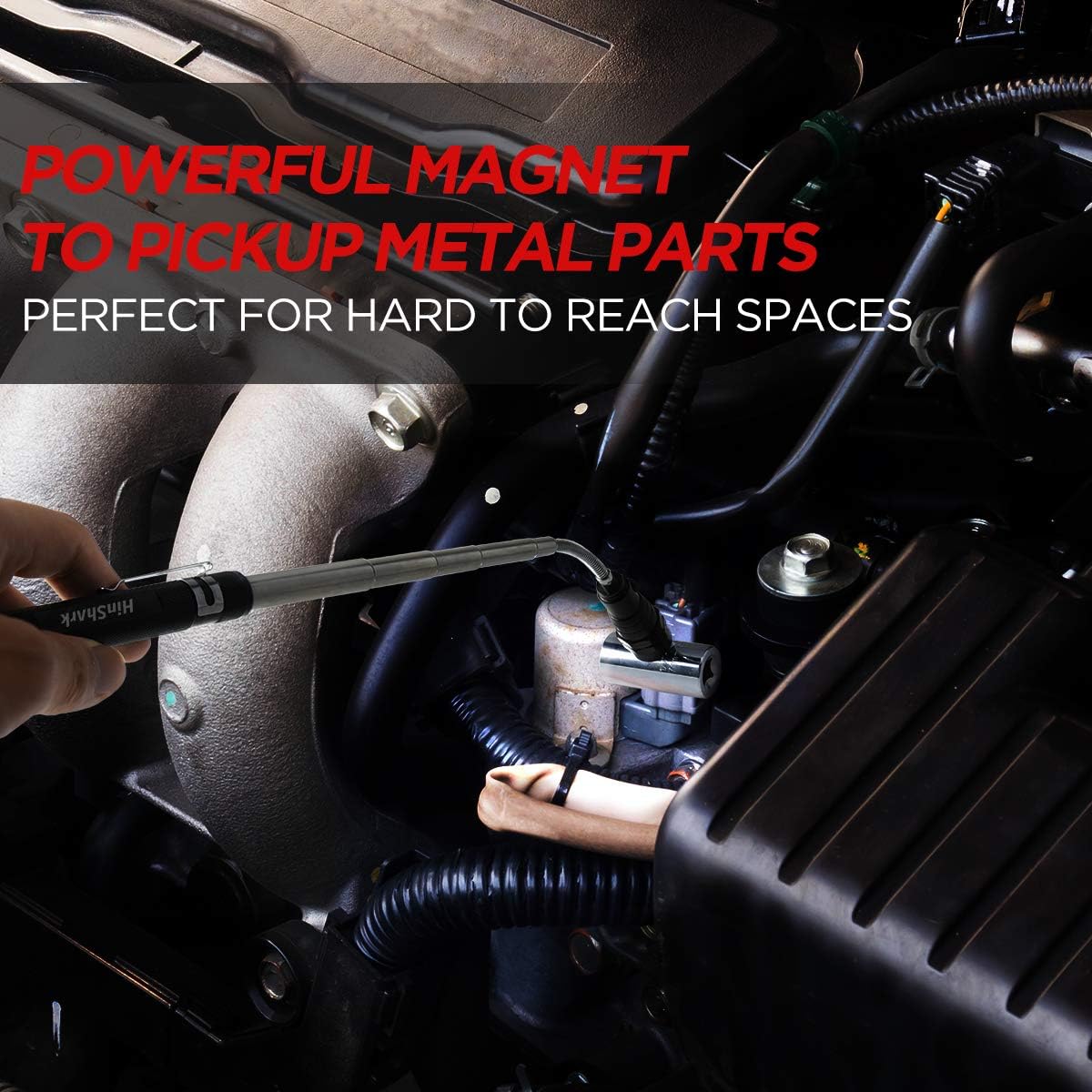 Hinshark Gifts for Men Him Dad, LED Magnetic Tool, Valentines Gifts for Him, Dad Birthday Gadgets Gifts for Men Who Have Everything, Mens Valentines Gifts, Fathers Day Gifts - Image 6