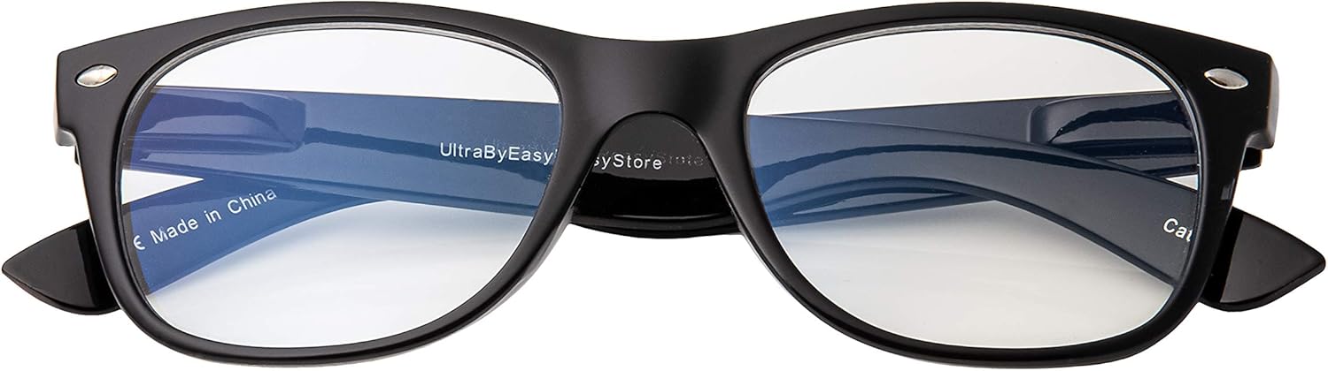 UltraByEasyPeasyStore Adults Anti Blue Light Blocking Glasses Mens Womens Anti UV Eye Strain Fatigue - Image 2