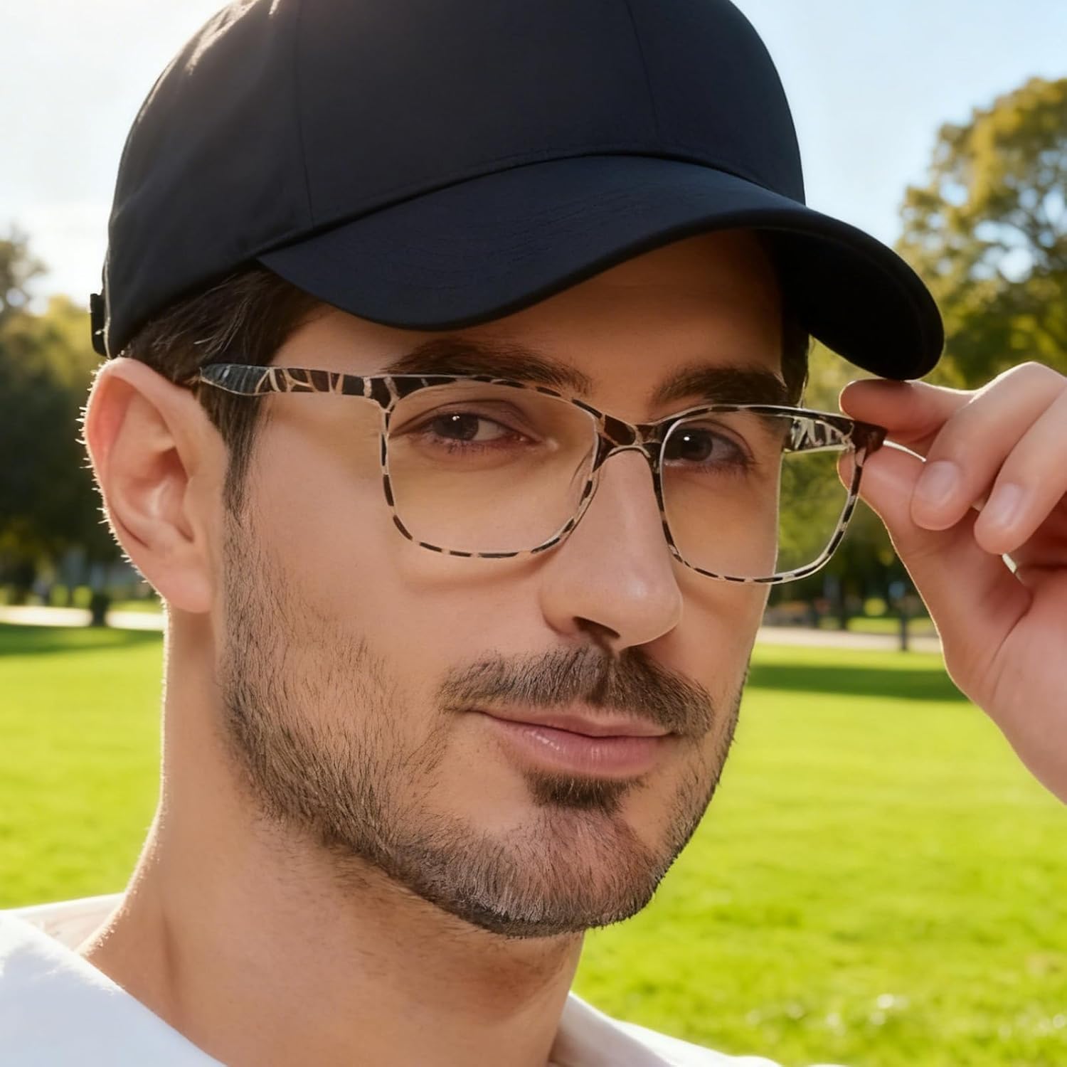 4 Pack Blue Light Blocking Glasses for Women Men, Fashion Computer Gaming Eyewear, 0 Degree Fake Glasses, Anti Glare Blue Screen Protection, Premium Seamless Frames with Case - Image 6