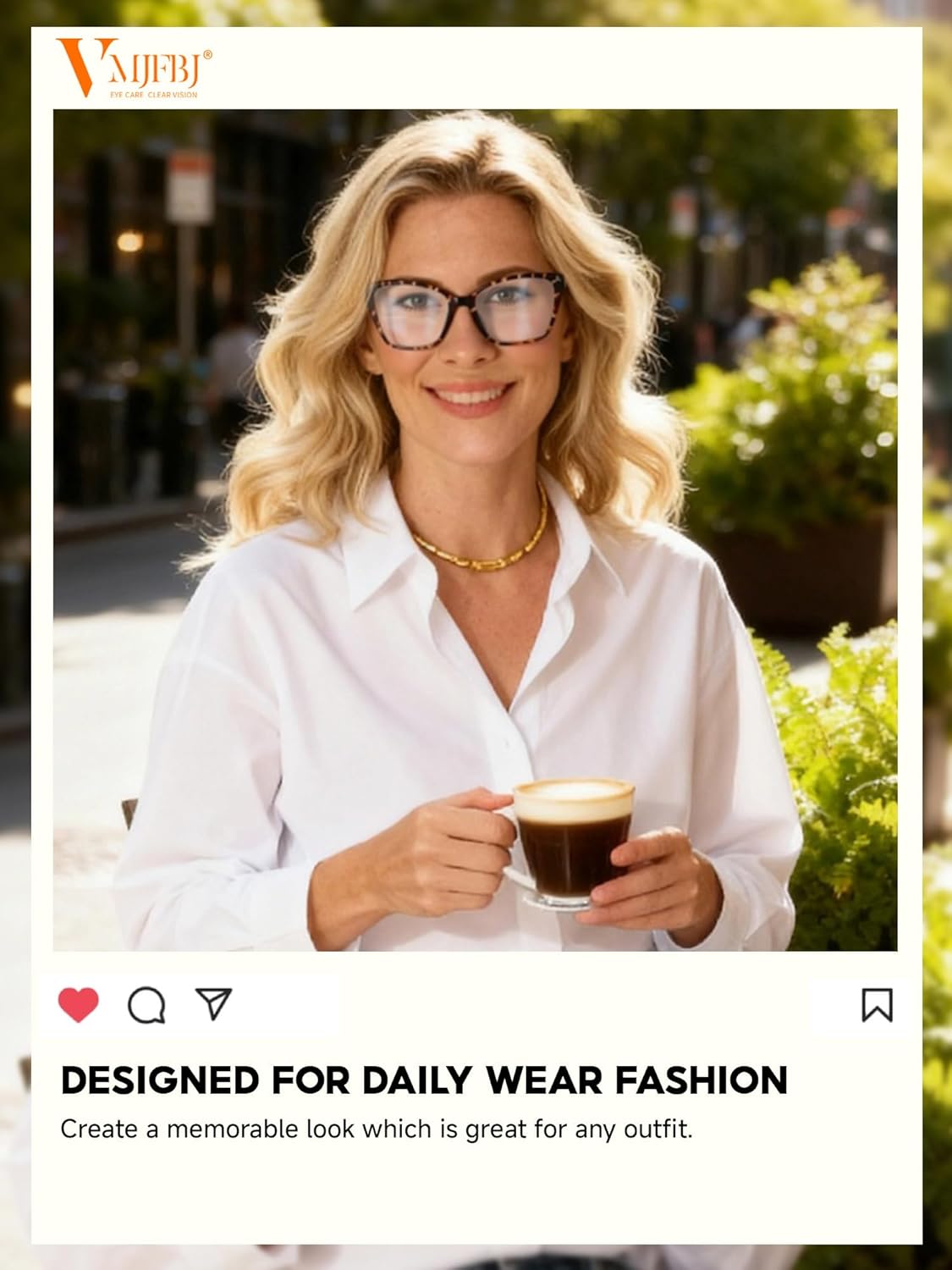 Blue Light Glasses Womens, Fashion Cat Eye Anti Blue Light Blocking Eyeglasses, TR90 Bluelight Glasses for Computer & Gaming & Screen Use, Reduce Eye Strain & Improve Sleep - Image 5