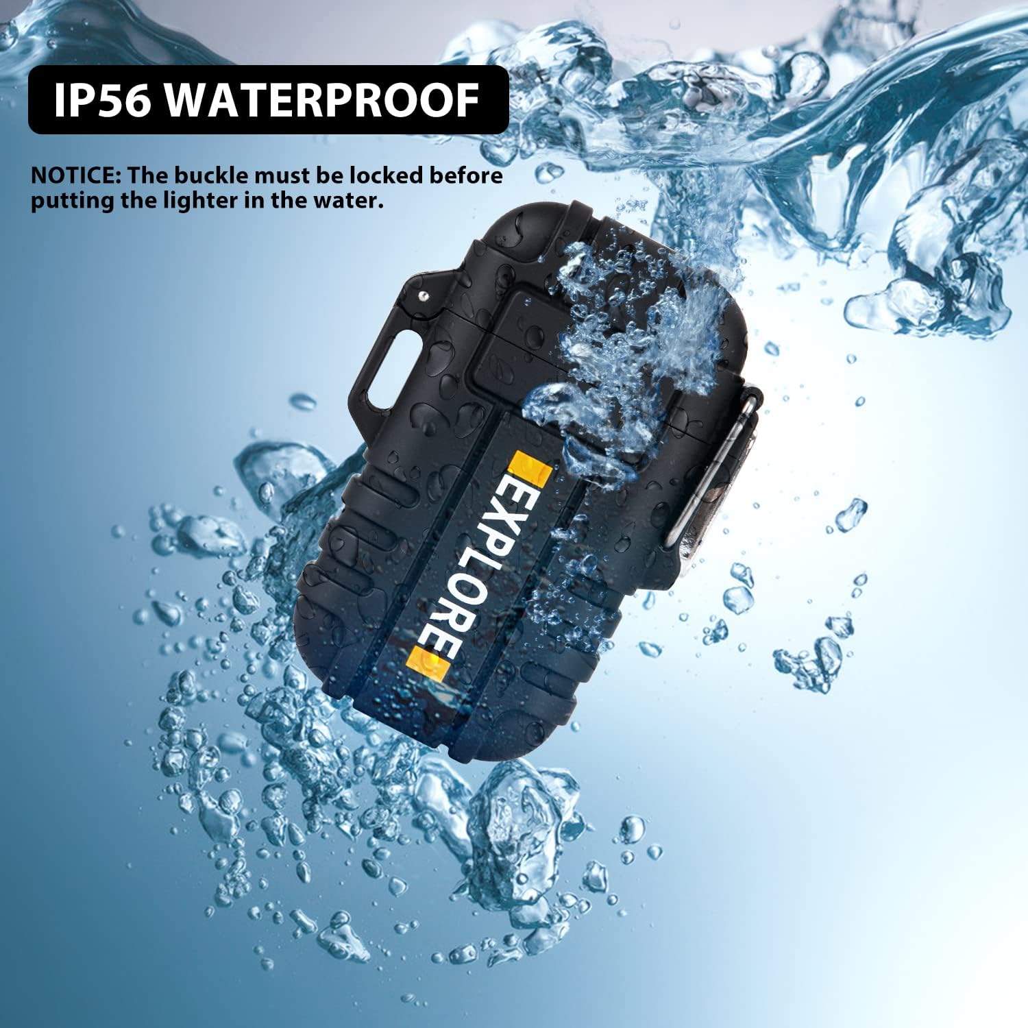 Valentines Gifts for Him Boyfriend: Electric Lighter Rechargeable USB, Electronic Plasma Arc Lighter Windproof and Waterproof for Camping, Hiking, Outdoor, Survival, Tactical, EDC Gear - Image 5