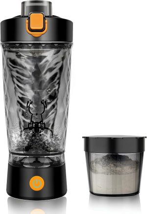 Electric Protein Shaker Bottle, Mix...