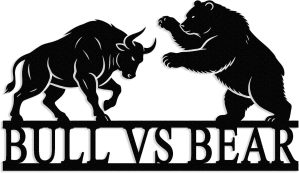 Custom Bull and Bear Metal Wall Art...