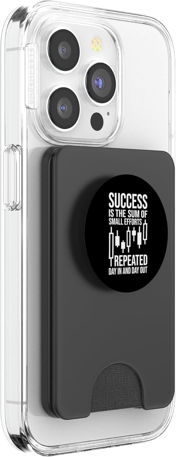 Success Quote - Forex, Day Trader, Trading Motivational PopSockets PopWallet for MagSafe - Image 4