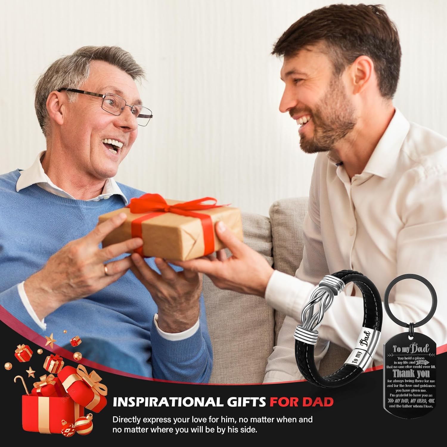 Birthday Gifts for Men Gifts for Him Mens Gift Set Christmas Valentines Anniversary Ideas Gifts for Men For Dad,Husband,Boyfriend and Son - Image 6