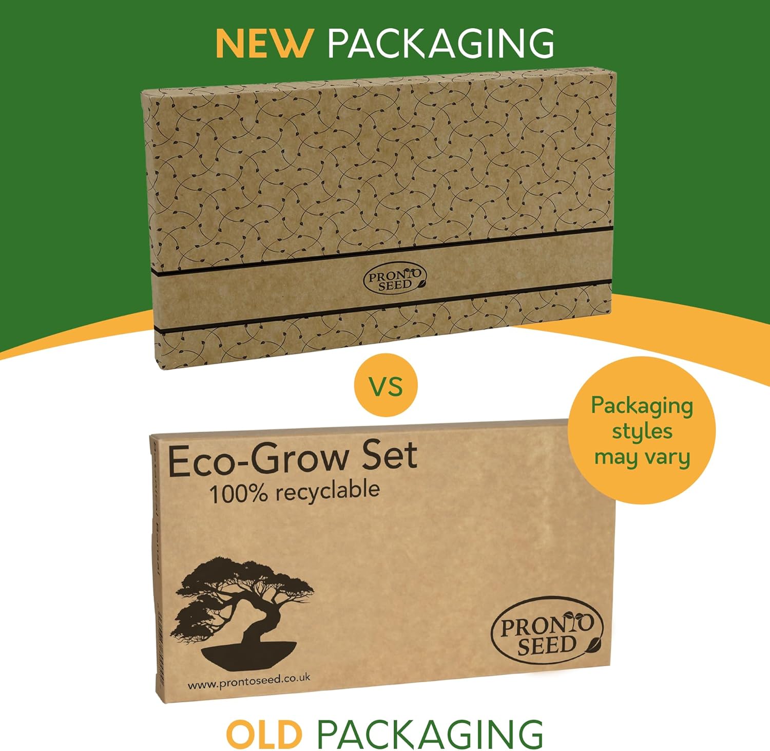 Pronto Seed Grow Your Own Bonsai Tree Kit with 5 Seed Varieties - Indoor Growing Set with Sustainable Packaging Display - Gift for Women, Men - Beginner-Friendly - Image 7