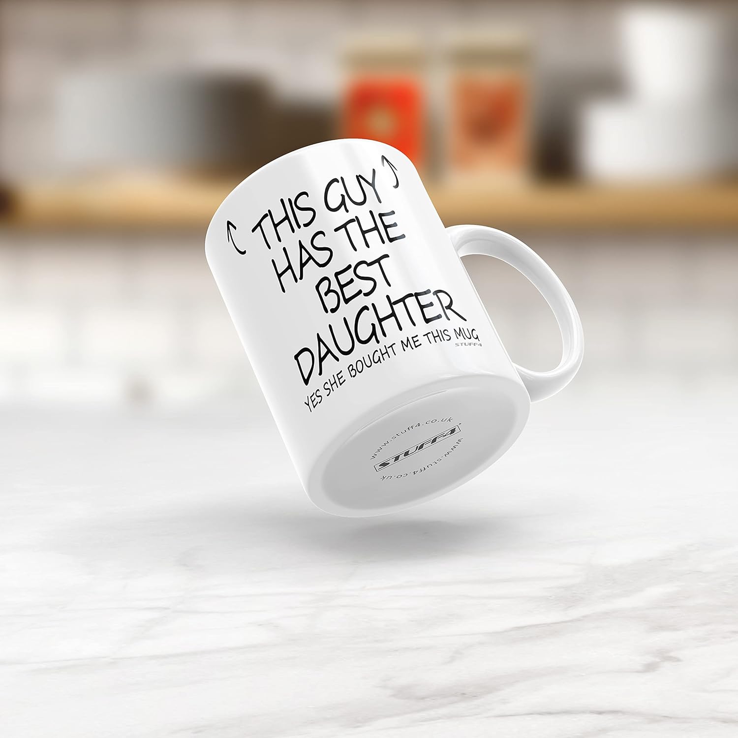Stuff4 This Guy Has The Best Daughter Mug - Fathers Day Present from Daughter, Dad Gifts 11oz Ceramic Dishwasher Safe Coffee Mugs - Birthday, Christmas Day, Secret Santa, Cup Made in UK - Image 3