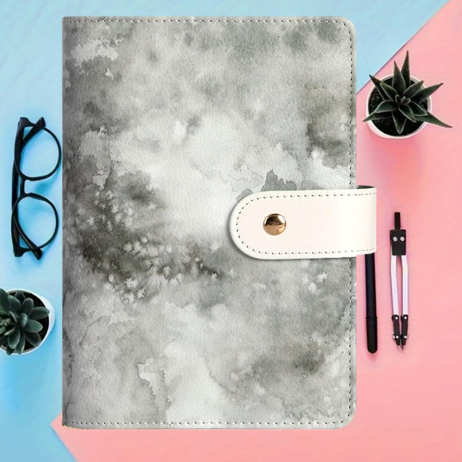 Savings Folder | A6 Saving Cassette Finance Book, Notebook Financial Planner with Zip Compartment for Notes Receipts Organisation Budget Planning - Image 9