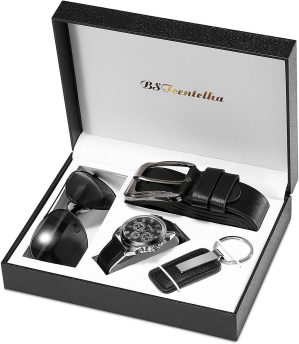 BSTcentelha Men Gift Set Wrist Watc...