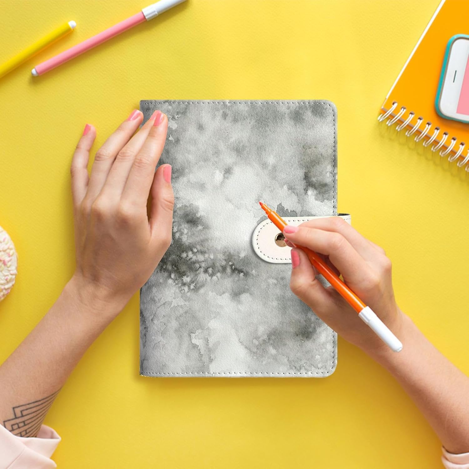 Savings Folder | A6 Saving Cassette Finance Book, Notebook Financial Planner with Zip Compartment for Notes Receipts Organisation Budget Planning - Image 2