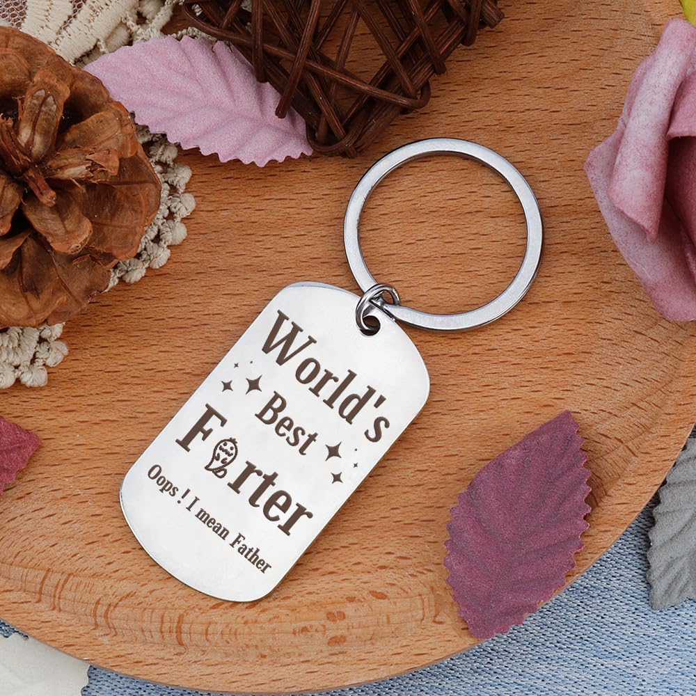 Dad Christmas Keyring - Funny Dad Gifts for Fathers Day, Birthday & More - Image 3