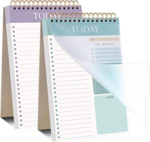 2 Pack To Do List Notepad, Undated ...