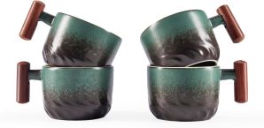 170ml Ceramic Latte Cups Cappuccino...