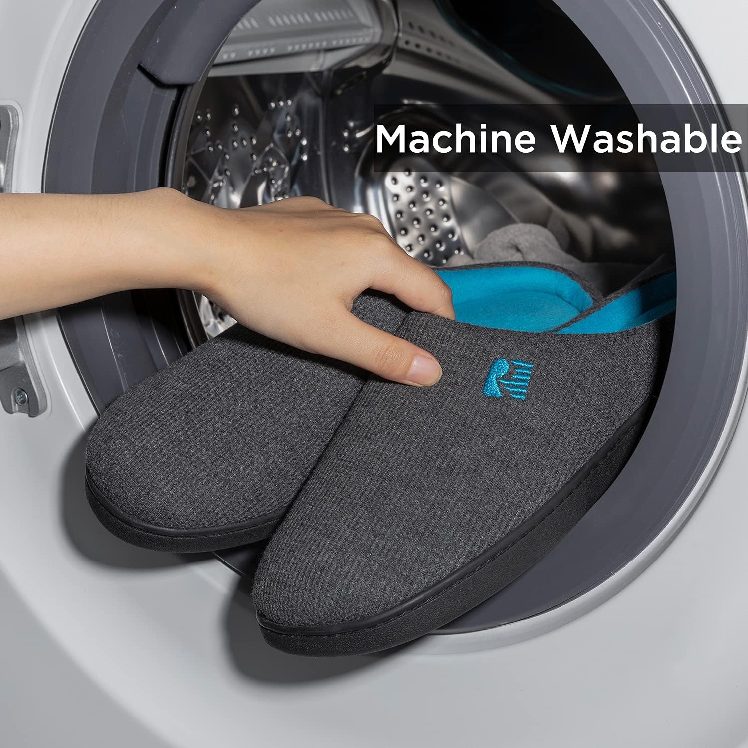 RockDove Men's Original Two-Tone Memory Foam Slipper - Image 6