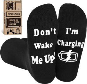 BISOUSOX Funny Socks Cotton Novelty...