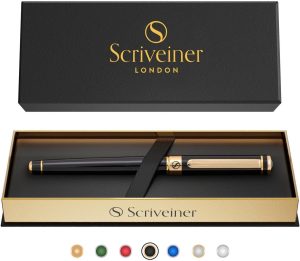 Scriveiner Black Lacquer Rollerball...