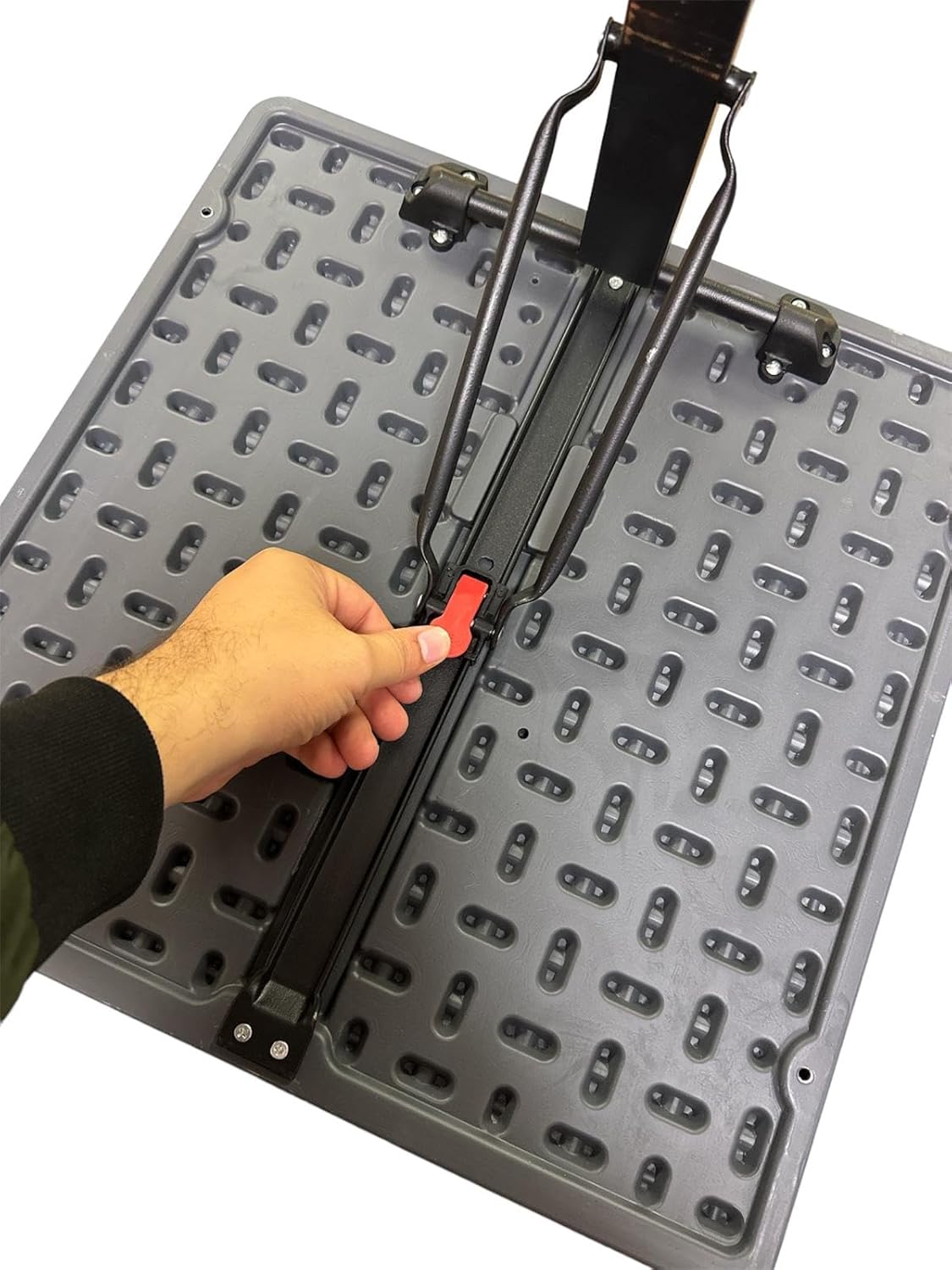 Folding Laptop Table | Adjustable Height & Tilt | Portable Desk for Bed, Sofa, Couch | Multi-Functional Laptop Stand | Ergonomic TV Tray, Standing Desk, Work from Home Table (Dark Grey) - Image 6