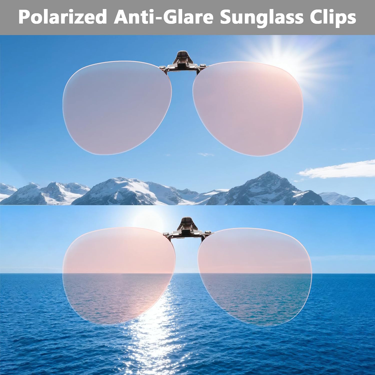VANANA Rose Tinted Migraine Glasses - Clip-On Light Sensitivity Glasses for Fluorescent LED & Computer Screens - Blue Light Filter Lenses - Image 2