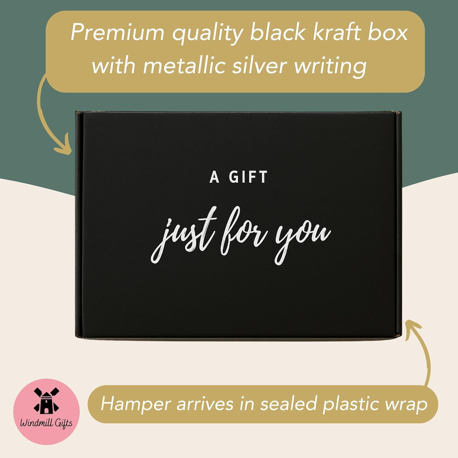 Coffee Gift Set Bundle With x8 Paddy and Scotts Coffee Bags, x2 Jumbo Stroopwafels and Border Biscuits Individually Wrapped - Women and Mens Hampers Gift Sets - Image 5