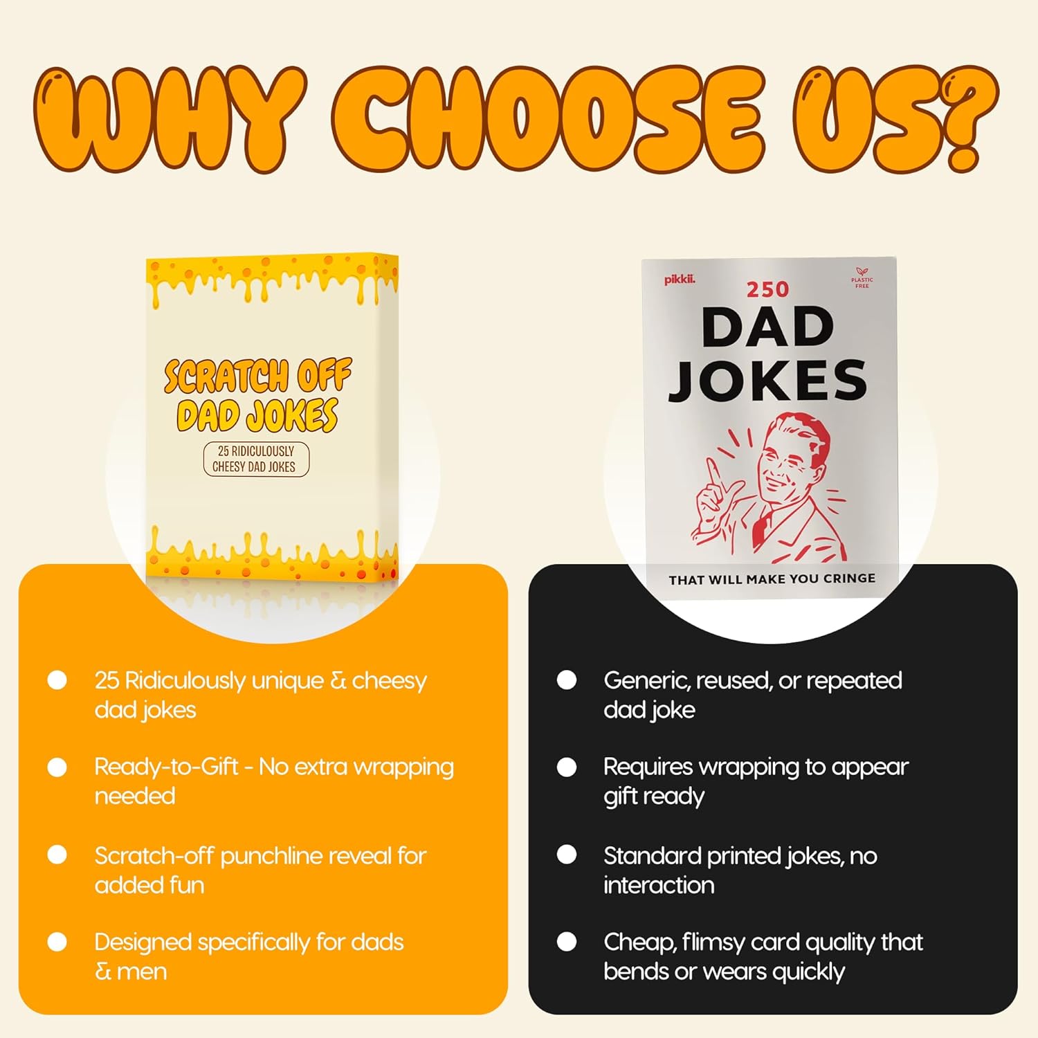 Gifts for Dad - Scratch Off Dad Jokes - Dad, Presents For Dad, Funny Gifts, Dad Birthday Gift, Gifts for Husband, Gifts for Men, Dad Stocking Fillers, Joke Prank Xmas Gifts For Dad/Men - Image 6