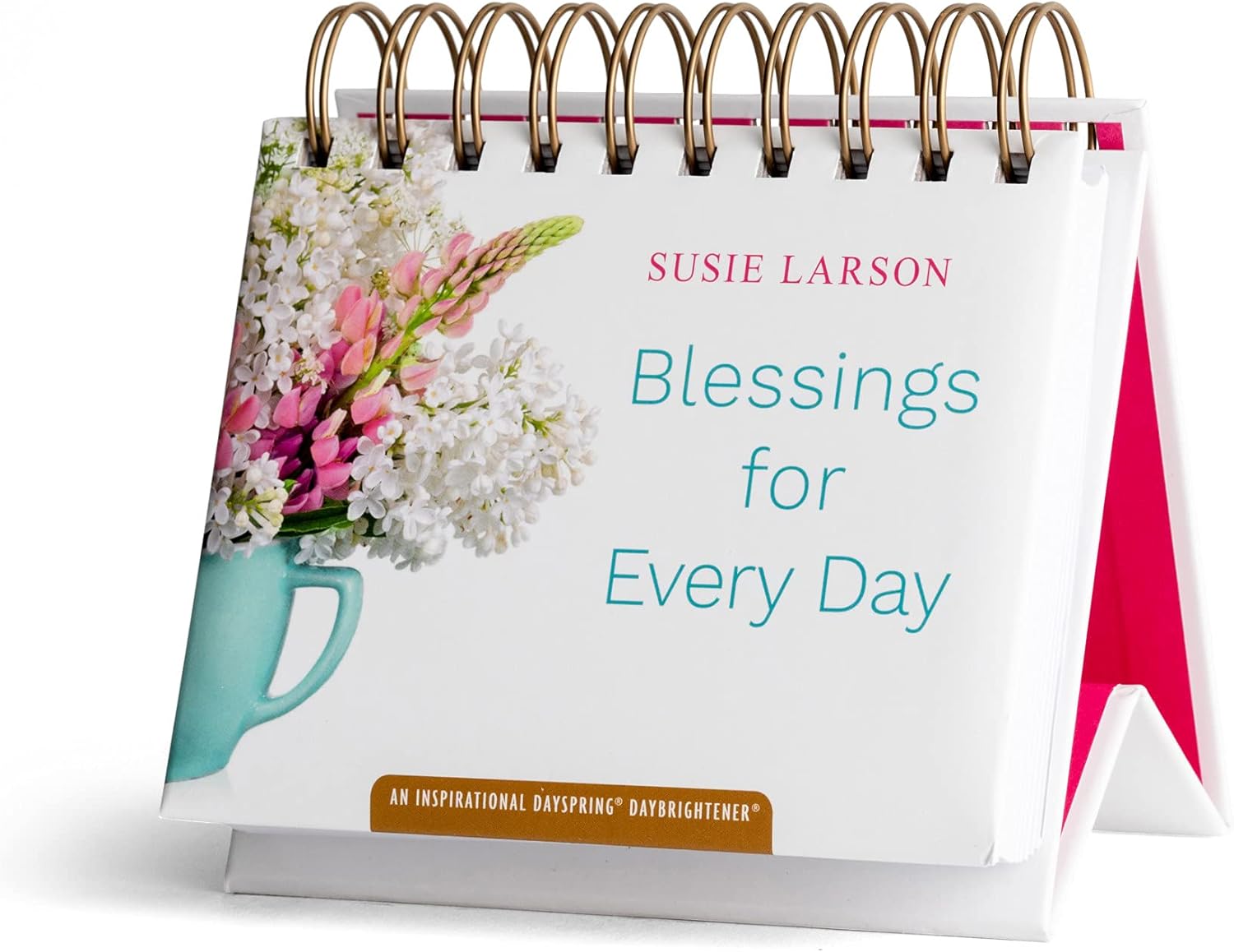 DaySpring Flip Calendar, Susie Larson, Blessing for Every Day, White, 49911