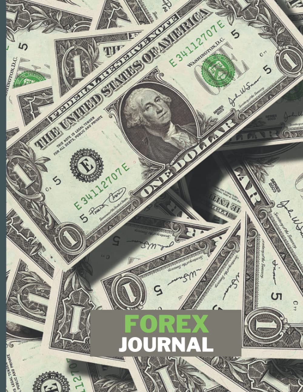 Forex Journal: Forex Trading Log Book | A Simple 8.5 x 11, 120 Pages Forex Log Book for Men Women Girls Boys Teens Students Traders to Record, Analyze and Track Trading (Forex Gifts)