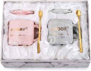 WUWEOT 2 Pack Dad and Mom Coffee Mu...