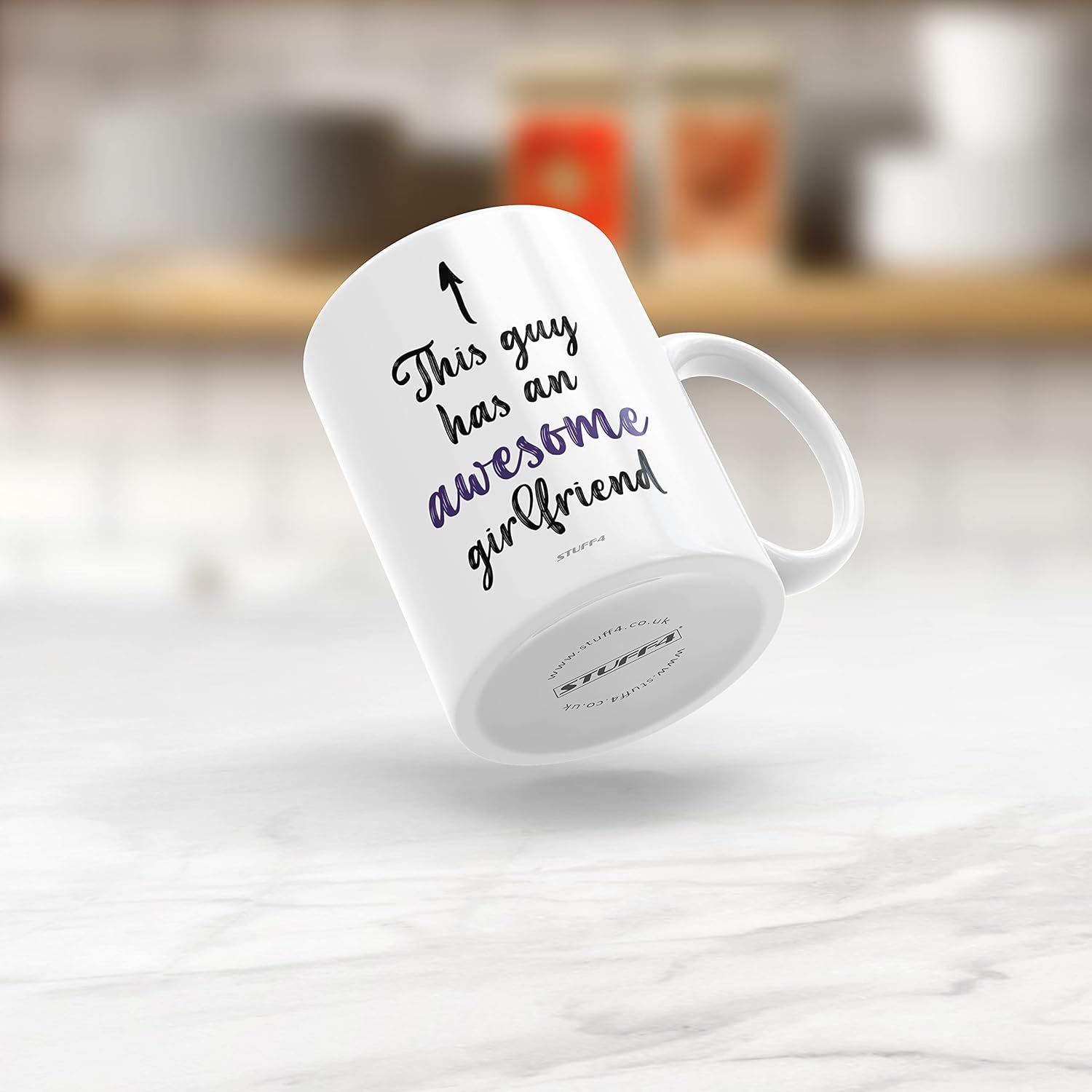 Stuff4 Boyfriend Gifts - This Guy Has an Awesome Girlfriend - Valentines Gifts for Him, 11oz Ceramic Mugs Dishwasher Safe, Funny for Boyfriends, Christmas Presents, Valentine's Day Birthday - Image 4